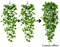 2pcs Artificial Hanging Plants Vines for Room Decor Fake Ivy Greenery Garlands for Patio Home Bedroom Wall Summer Decor